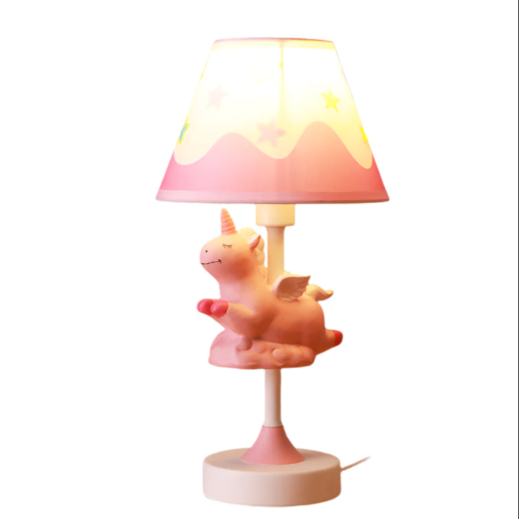 Twinklehorn – Lampe de bureau en tissu en forme d'âne pour les bureaux