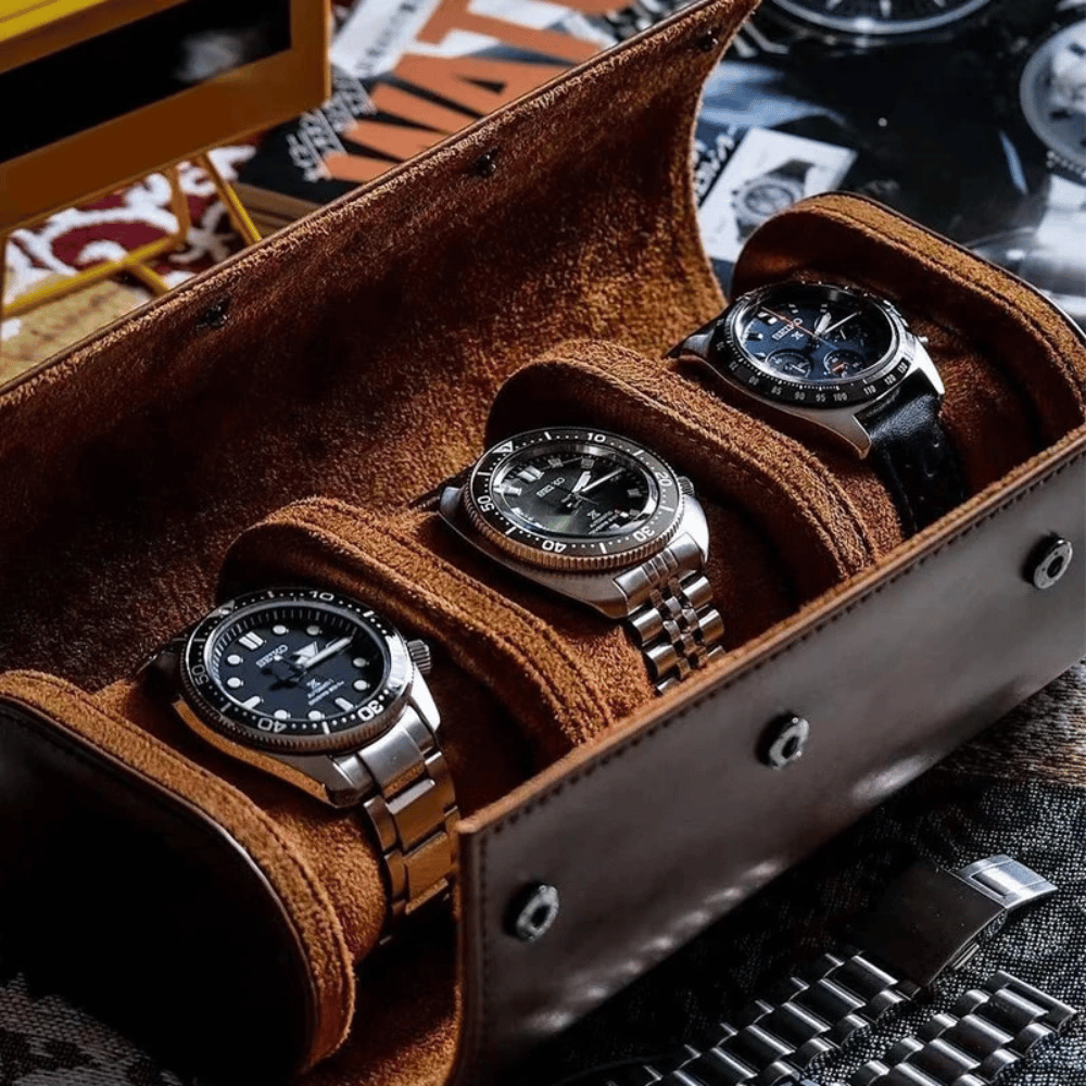 Garry - Coffret de rangement de montres élégant et sécurisé