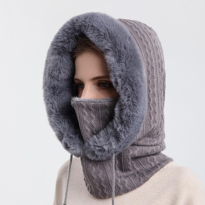 Amelia - Ensemble d'hiver élégant et confortable avec bonnet et masque