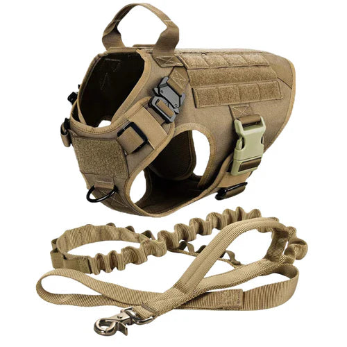 PawsSecur Taktisk Gilet pour Chiens – Harnais Anti-Tir avec Panneaux Ajustables