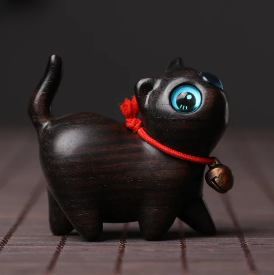 Jolis figurines de chats pour la décoration