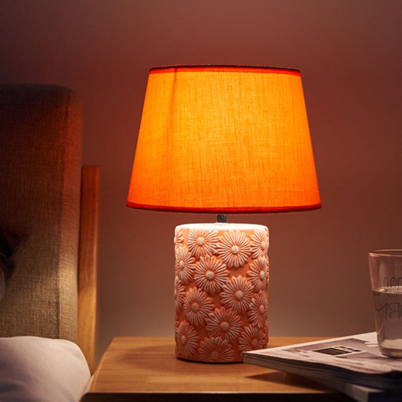 SolisBloom – Lampe de table unique avec base en tournesol
