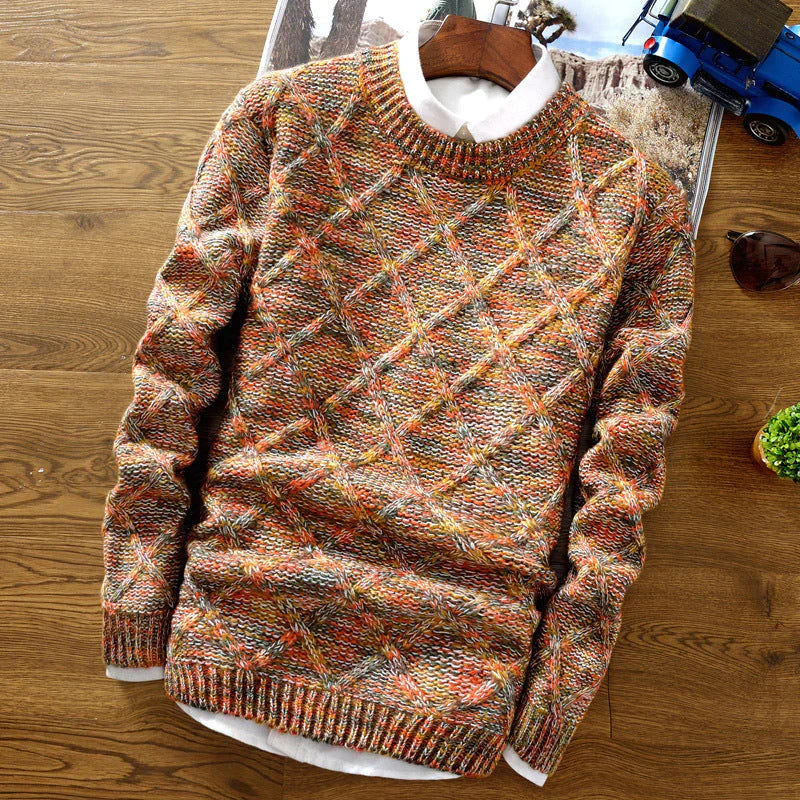 Isabel | Pull Tricot Arc-en-Ciel Vibrant