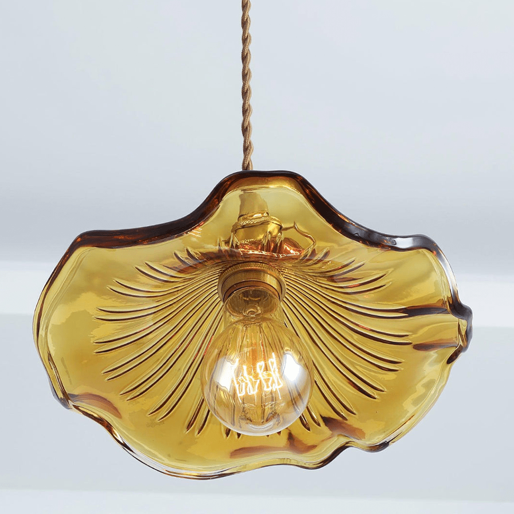 Lampe stylée à fleur d'hibiscus