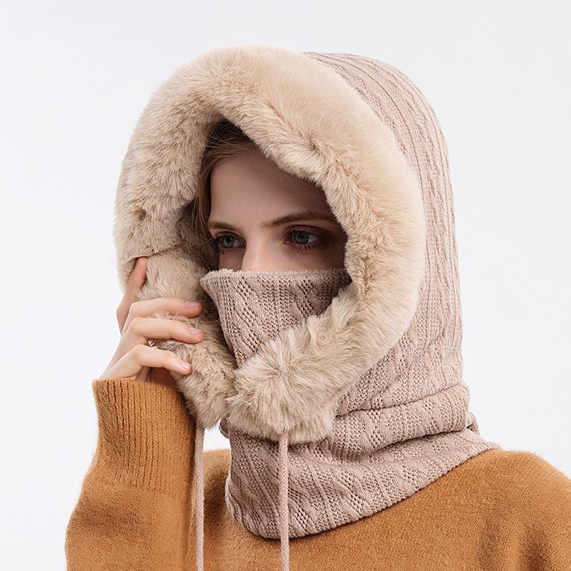 Amelia - Ensemble d'hiver élégant et confortable avec bonnet et masque