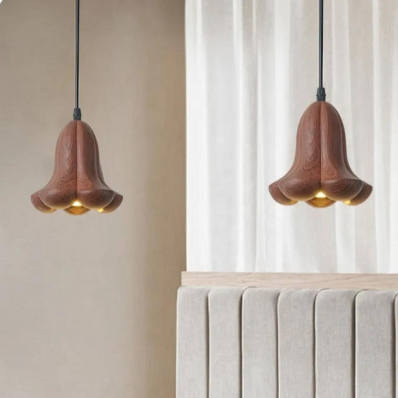 BellAura – Élégante suspension en forme d'horloge pour un éclairage doux