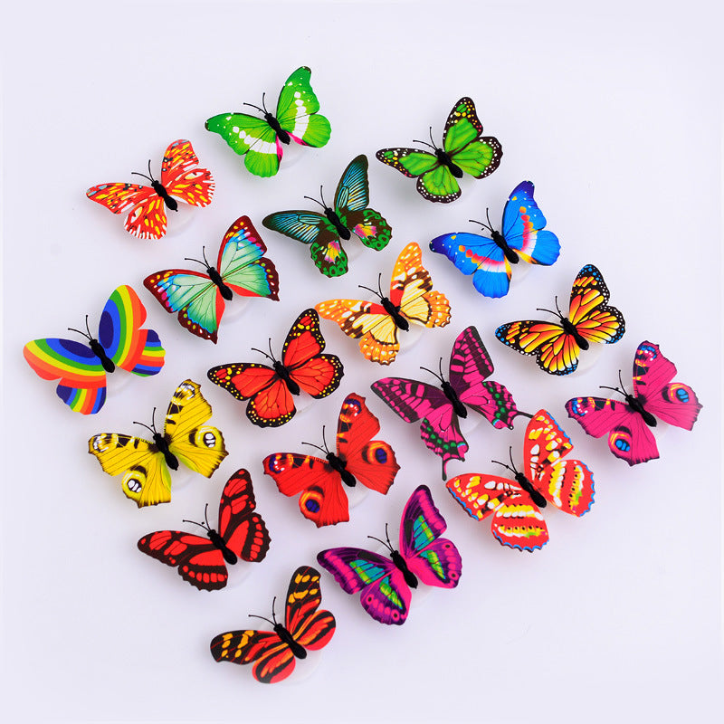 LumiWings - 3D LED papillons colorés veilleuse