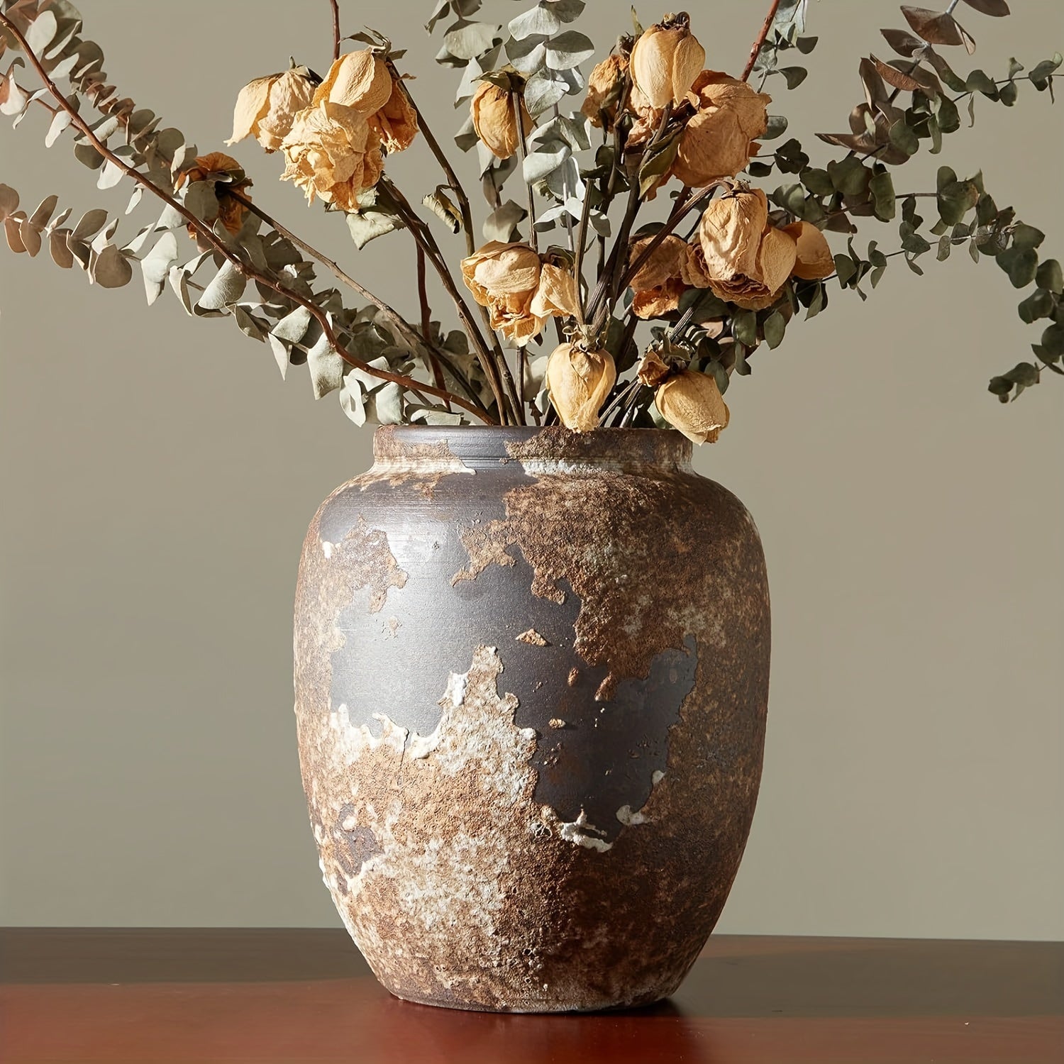 HarvestBloom - Vase décoratif texturé artistique