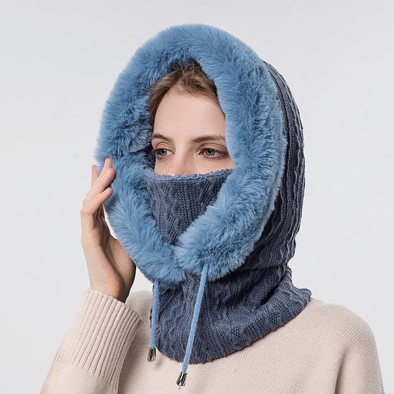 Amelia - Ensemble d'hiver élégant et confortable avec bonnet et masque