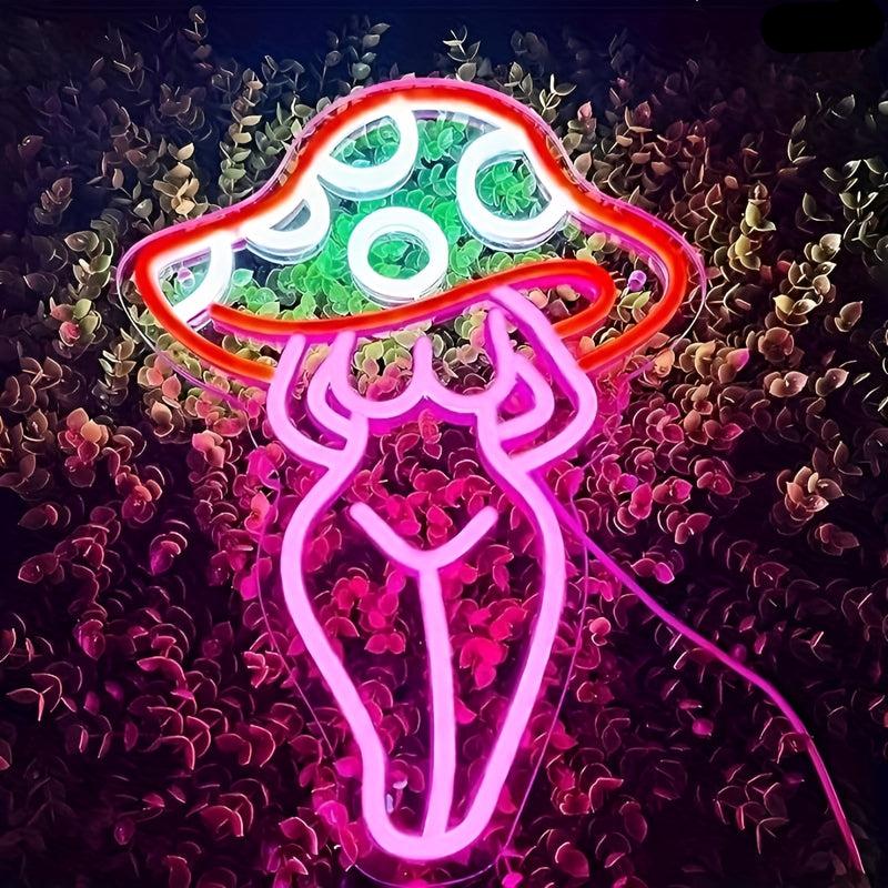 DreamGlow - Lampe champignon LED colorée