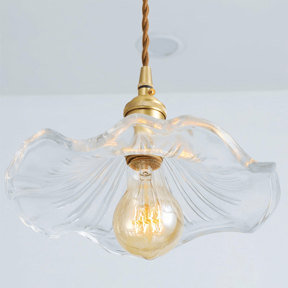 Lampe stylée à fleur d'hibiscus