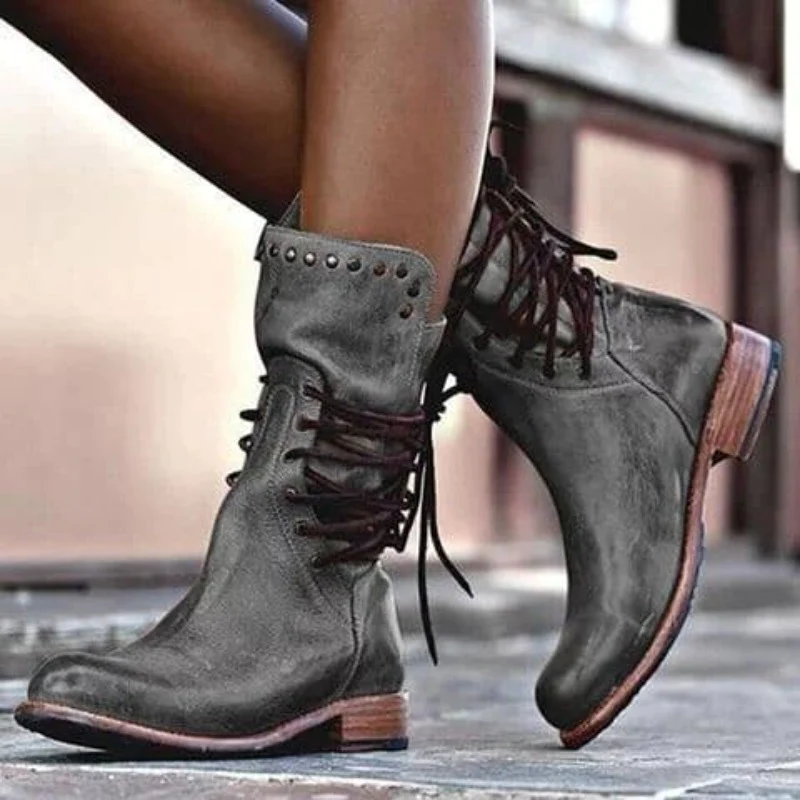 Elvian | Bottes en cuir élégantes avec doublure douce