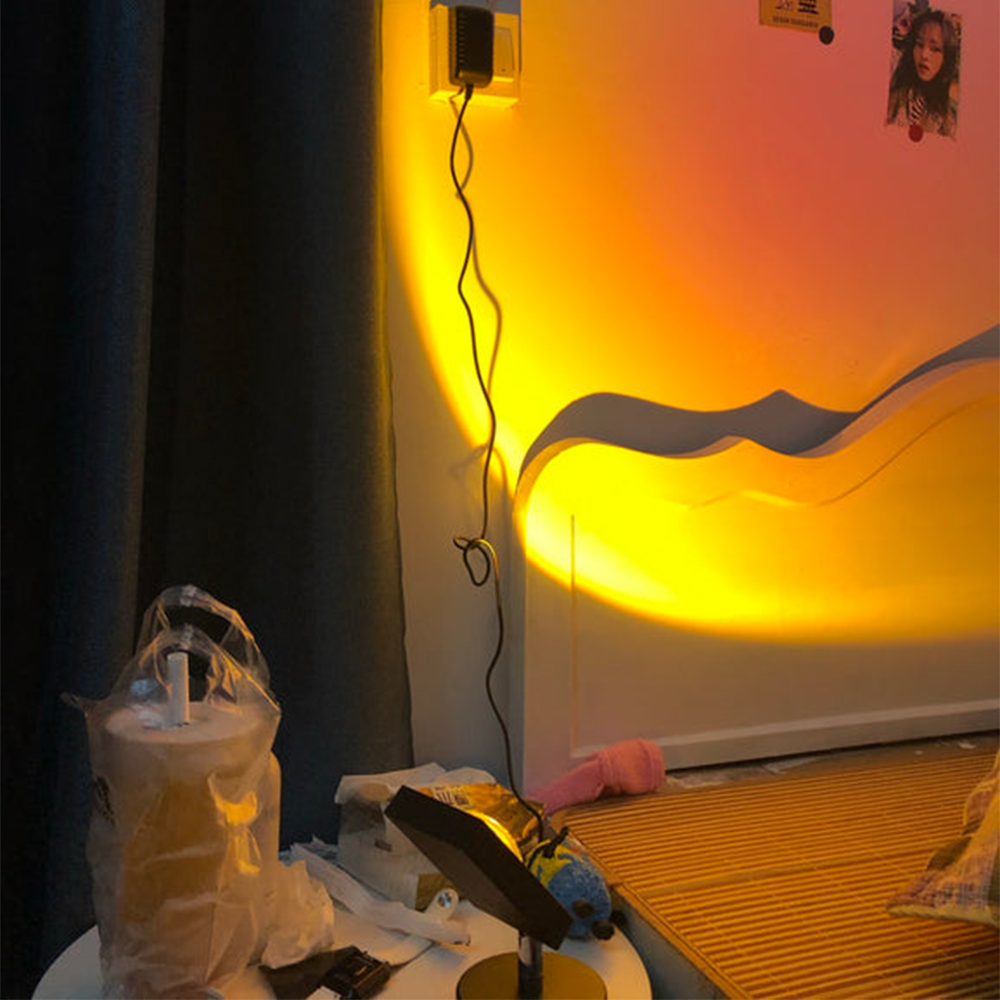 AmberGlow - Lampe de table inspirée du rétro