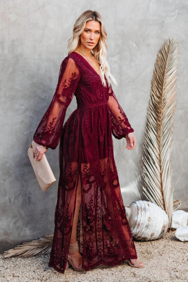 BohoLuxe - Robe Bohémienne Longue