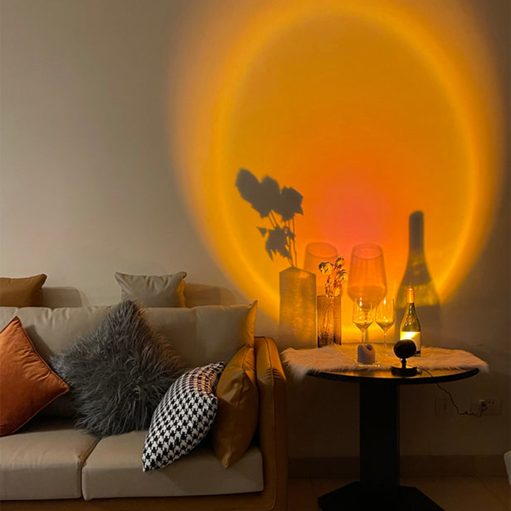 AmberGlow - Lampe de table inspirée du rétro