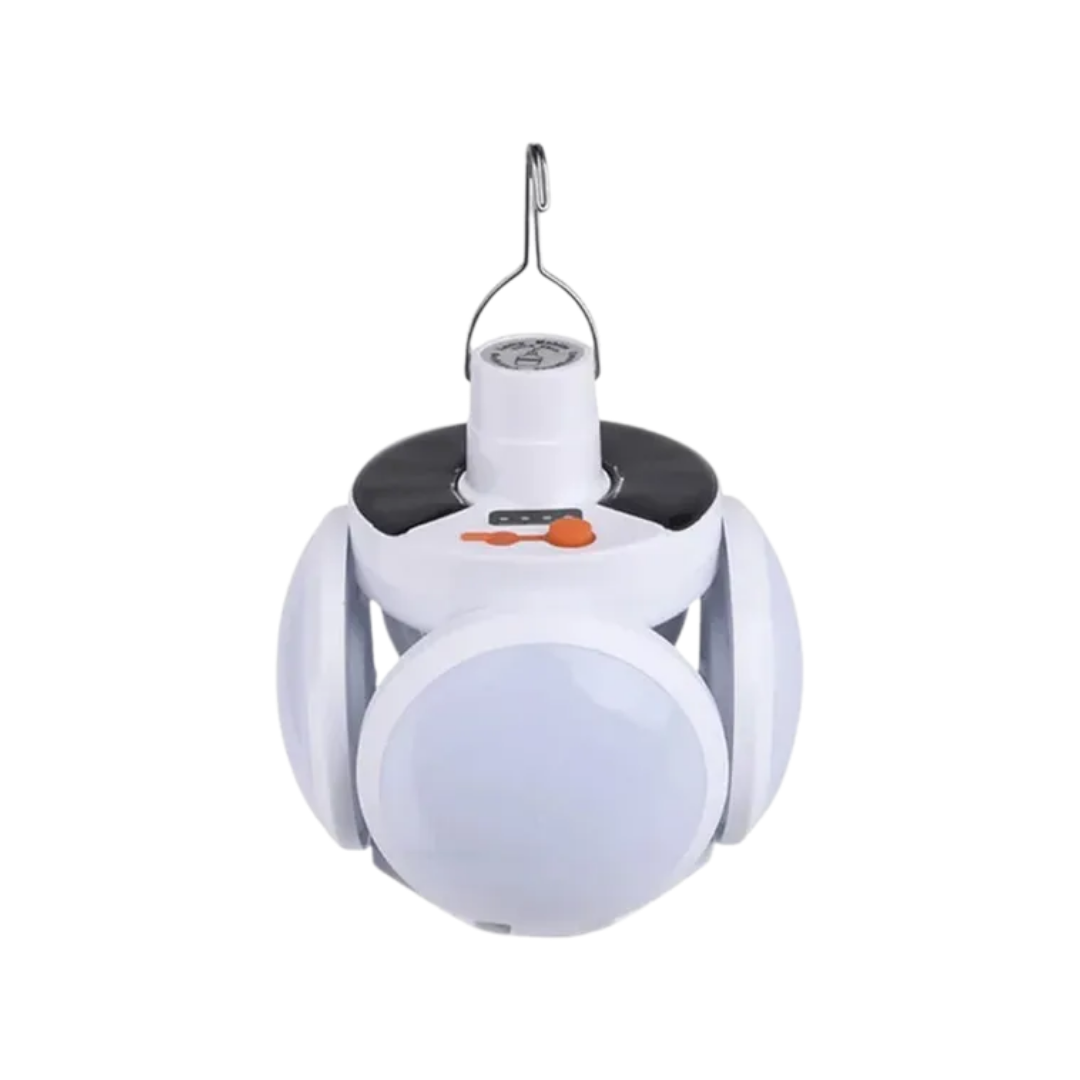 SolarGlow – Lampe extérieure à énergie solaire avec chargement USB