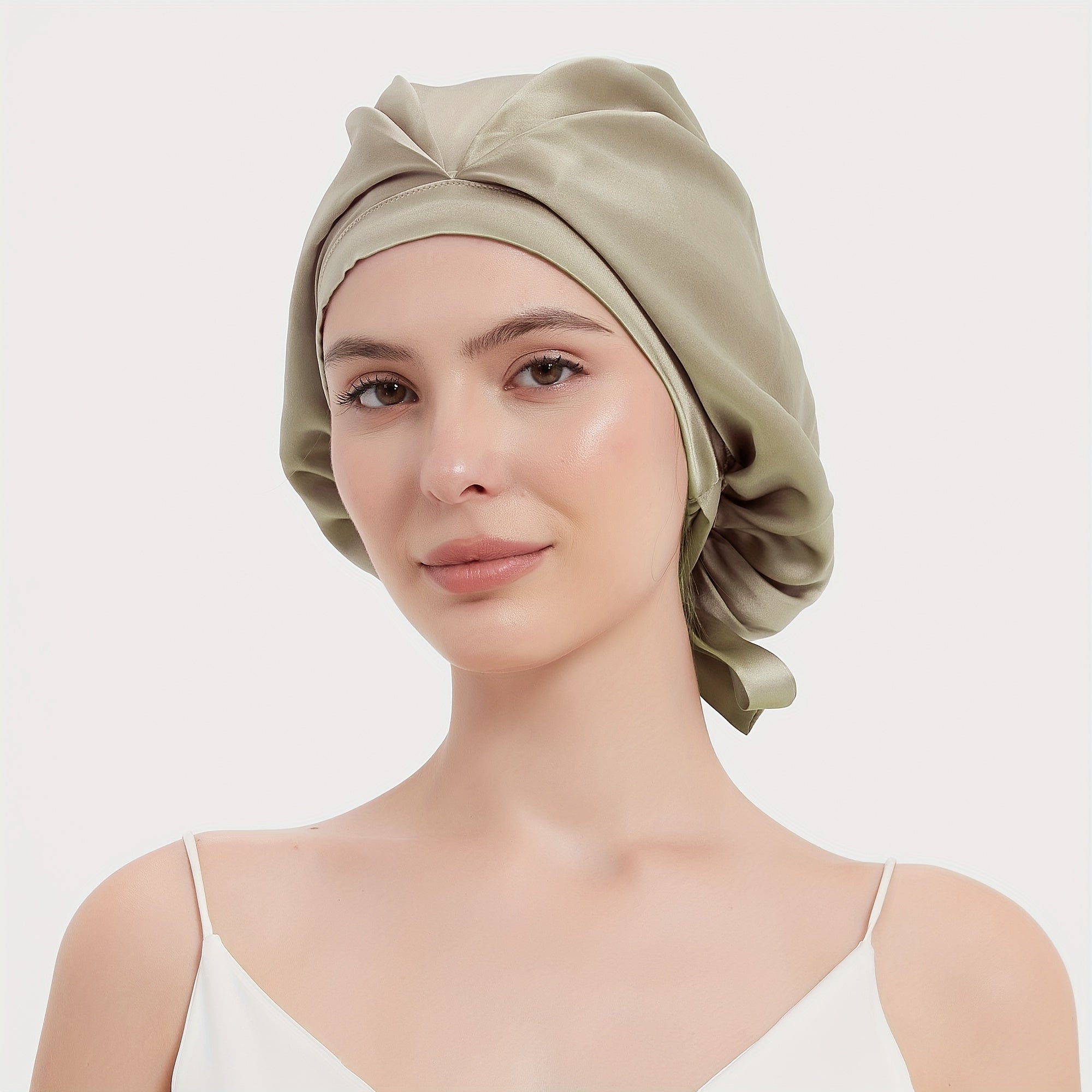 Cate | Bonnet de sommeil léger plissé