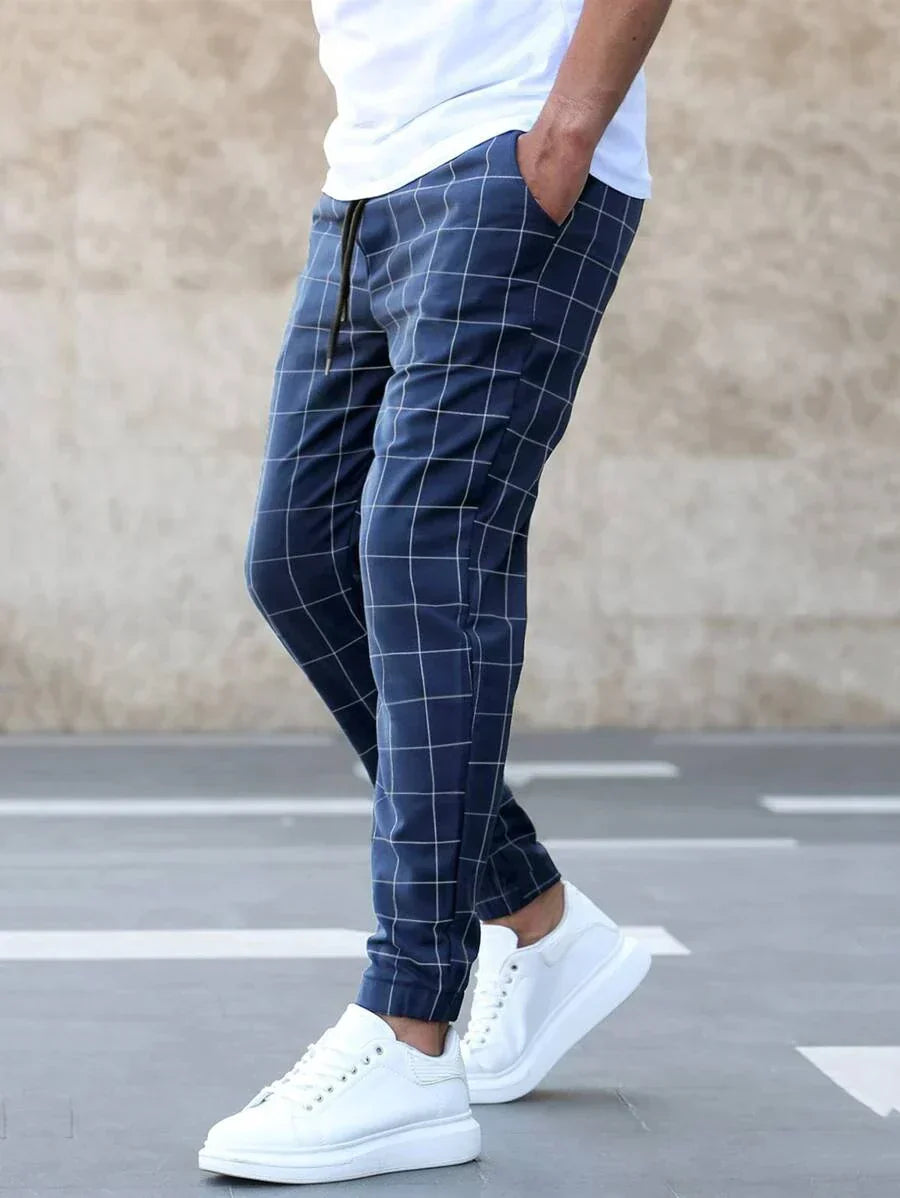 Mads Klassisk Pantalon Homme – Coupe Élégante pour Occasions Formelles