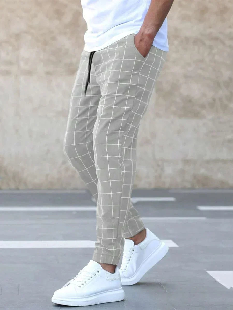 Mads Klassisk Pantalon Homme – Coupe Élégante pour Occasions Formelles