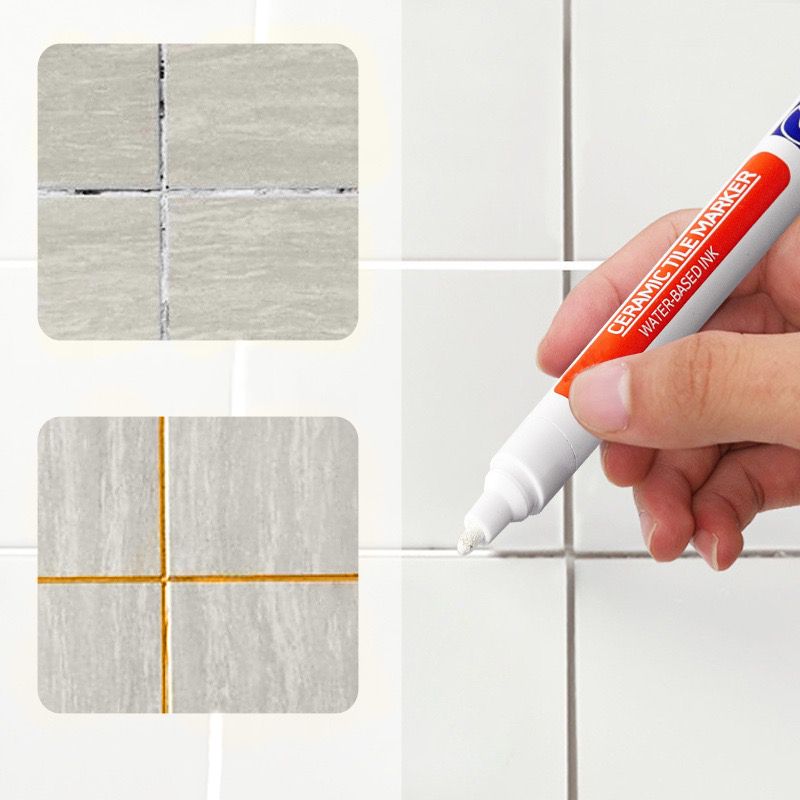 GroutRenew - Stylo de réparation et de restauration de joints de carrelage pratique