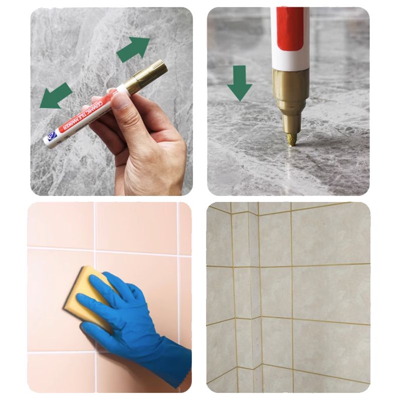 GroutRenew - Stylo de réparation et de restauration de joints de carrelage pratique