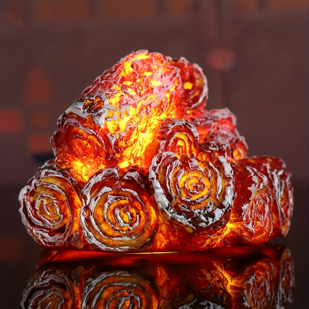Lampe boule LED GlowFlame – Effet de flamme réaliste pour un éclairage chaleureux