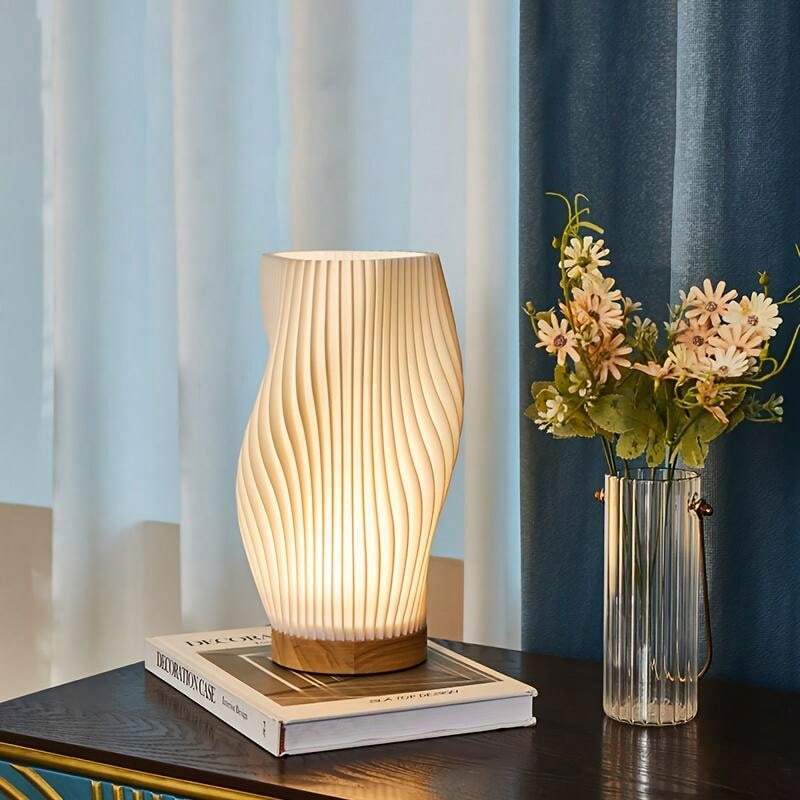 WaveGlow - Lampe de bureau USB à double teinte