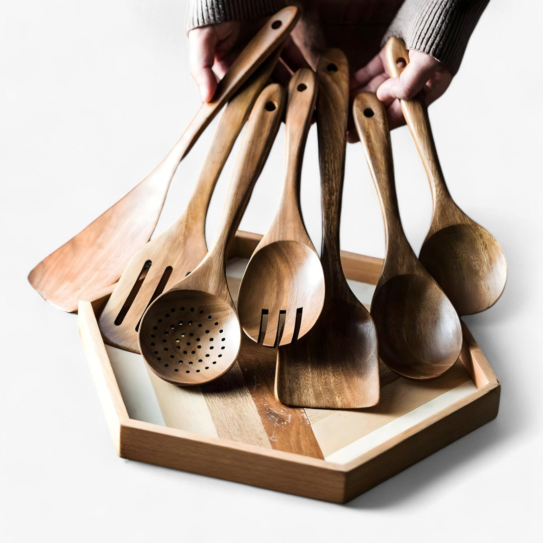 Ustensiles de cuisine robustes – Résistants à la chaleur et durables pour la cuisine quotidienne
