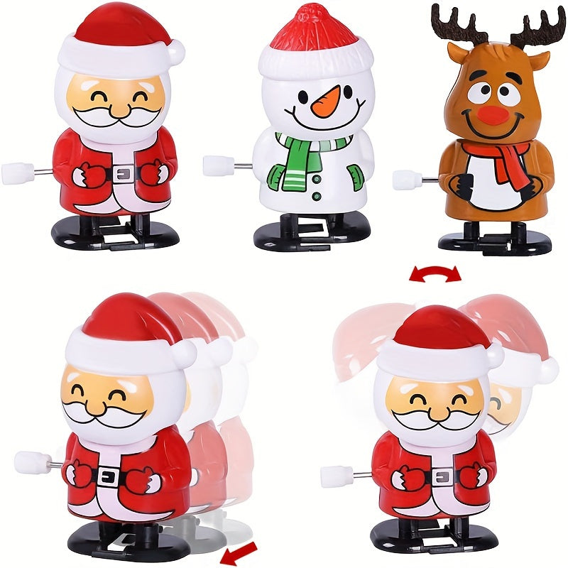 FestiveFun - Ensemble de 5 Jouets Miniatures de Noël Ludiques
