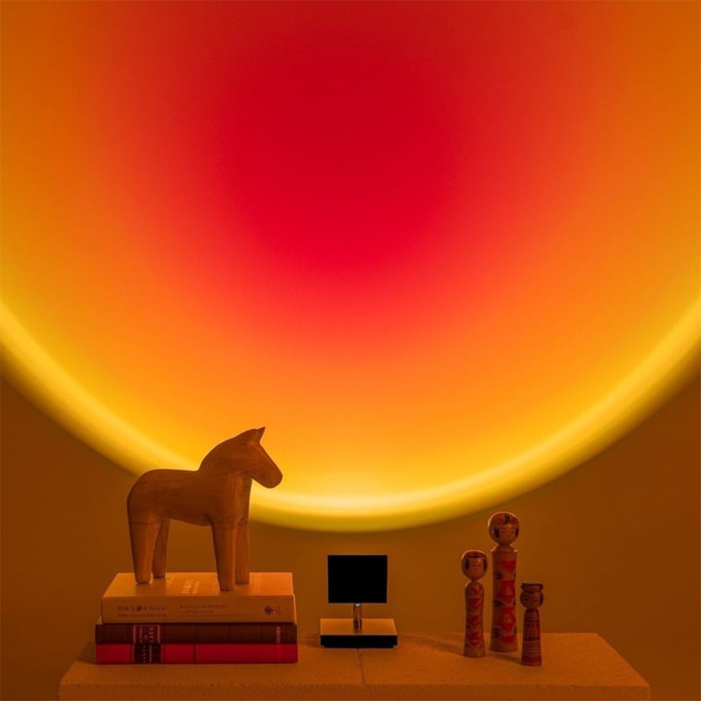 AmberGlow - Lampe de table inspirée du rétro