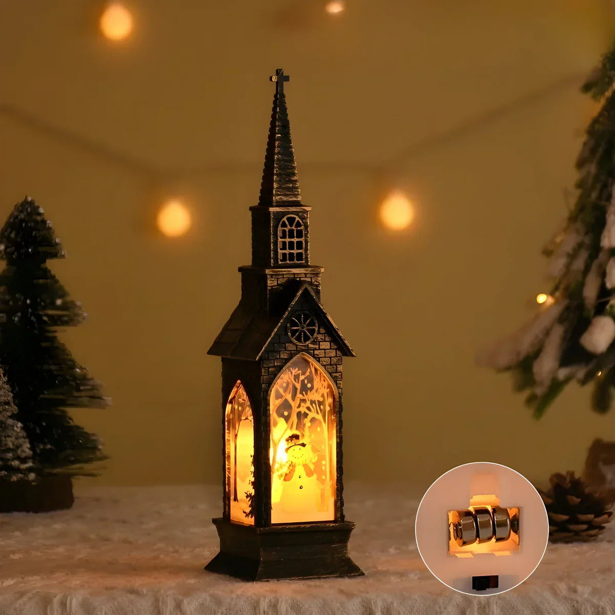 GlowJoy - Décoration de Noël moderne avec lumière LED