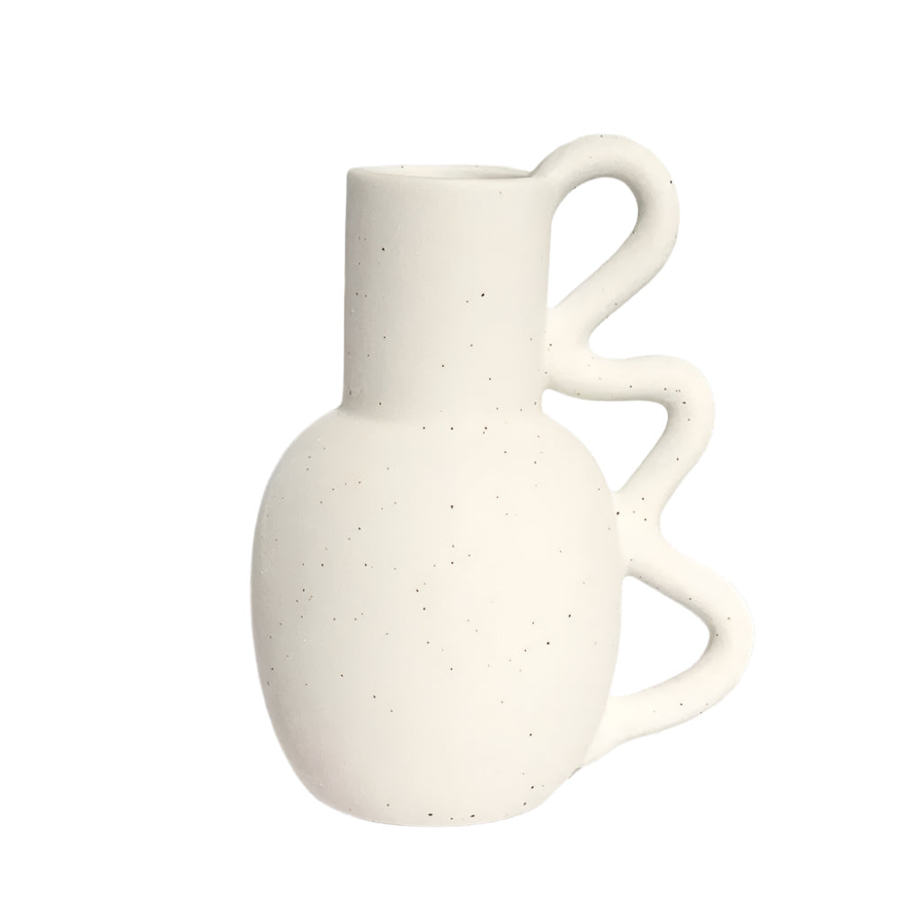 Vase en céramique Sculptura – Design sculptural élégant pour des intérieurs intemporels