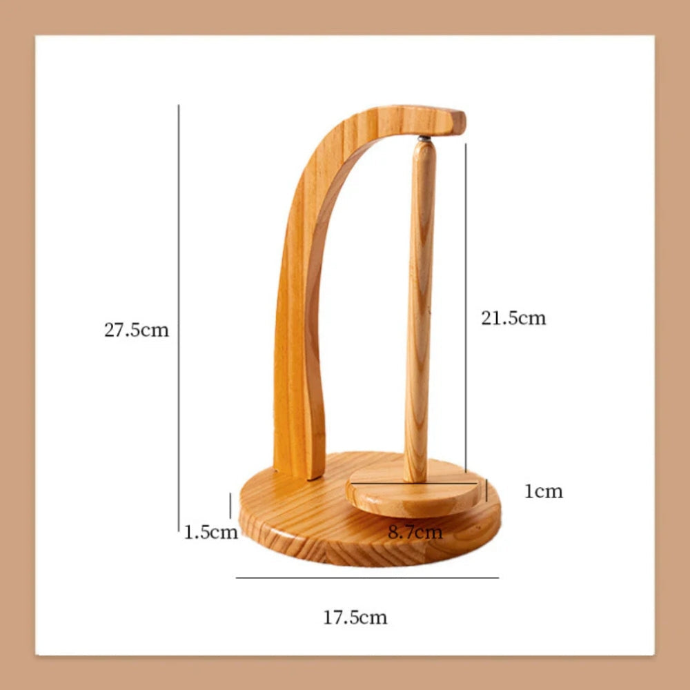 GarnSnur – Support de bobine rotatif avec base stable pour un rangement organisé de la laine