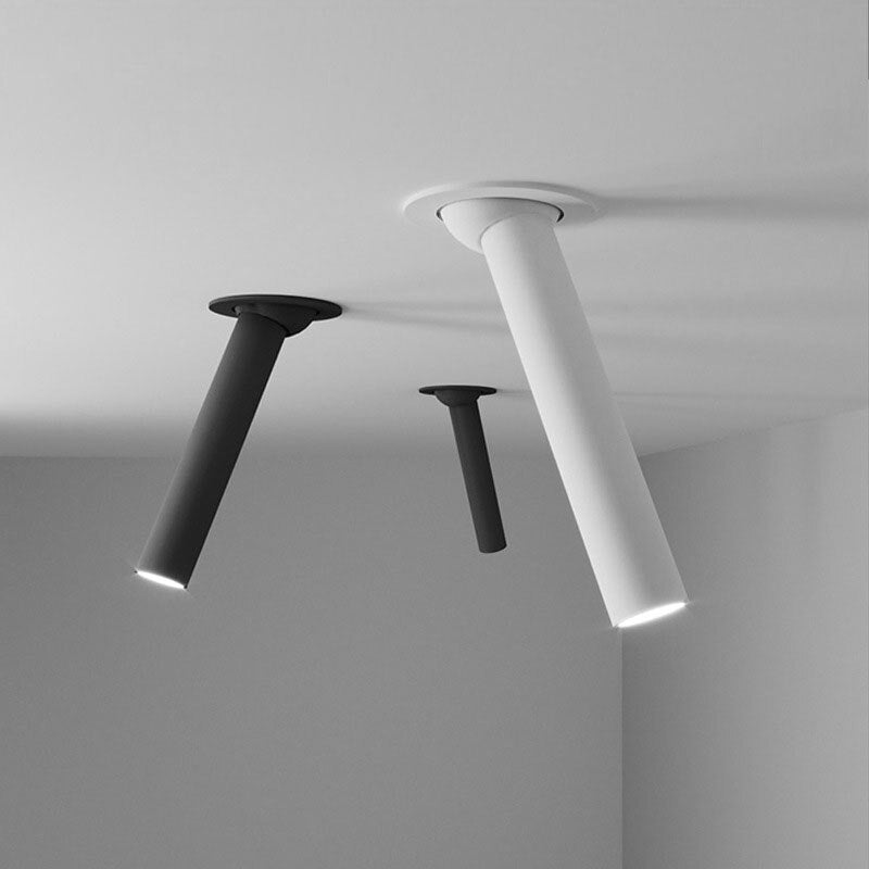 LuxeBeam - Projecteur LED en cylindre pour une élégance moderne