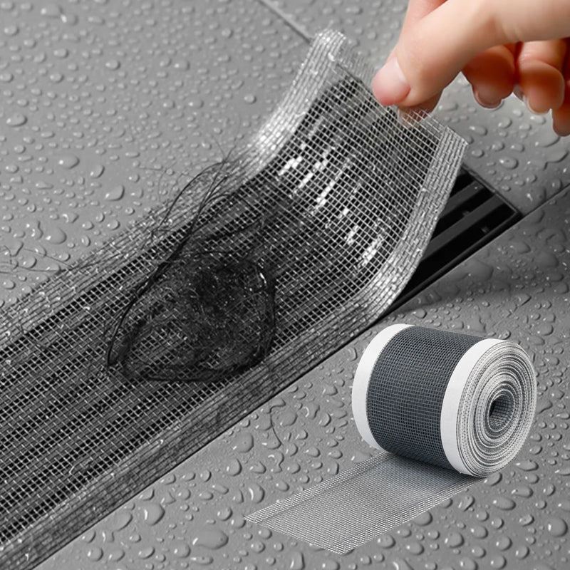 Drains de sol - Bande de capture de cheveux pour douche