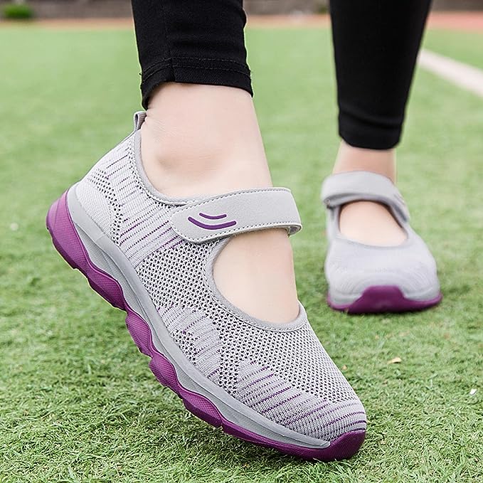 Sofie Chaussures Confortables Respirantes avec Semelle de Soutien pour Toute la Journée