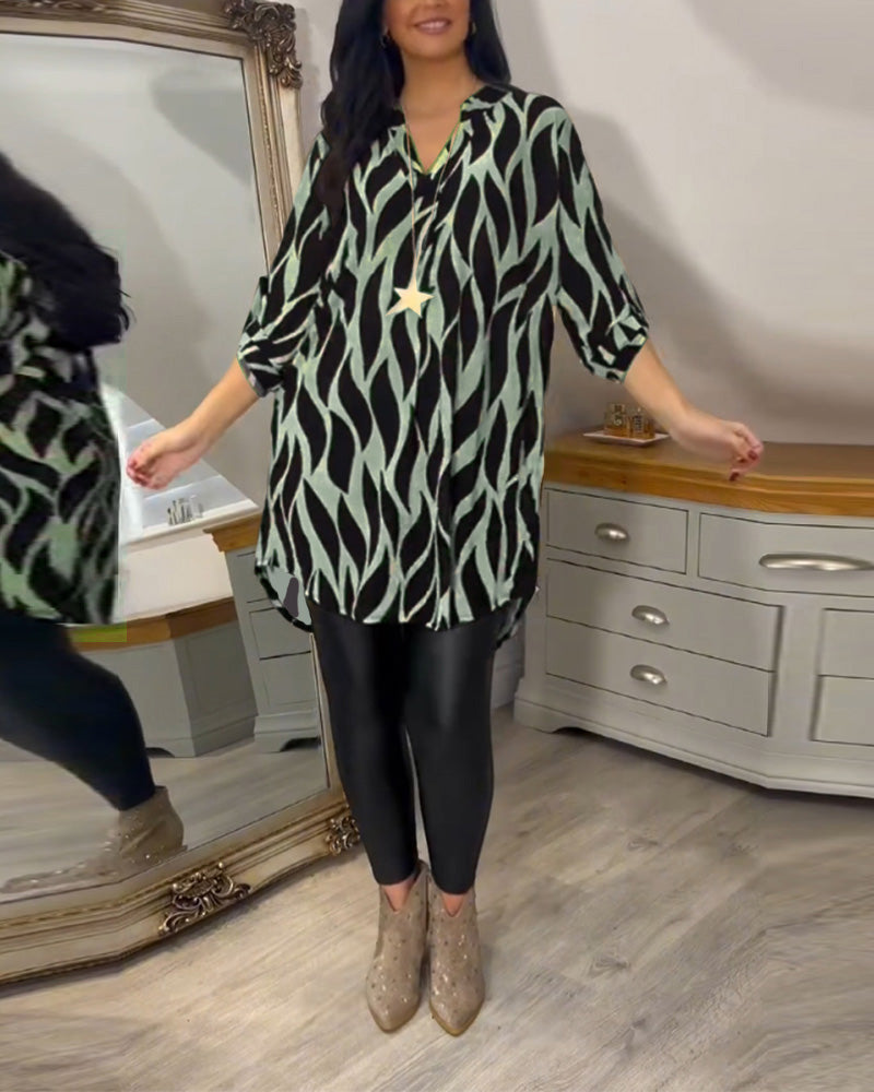 Blouse décontractée Elise en tissu léger