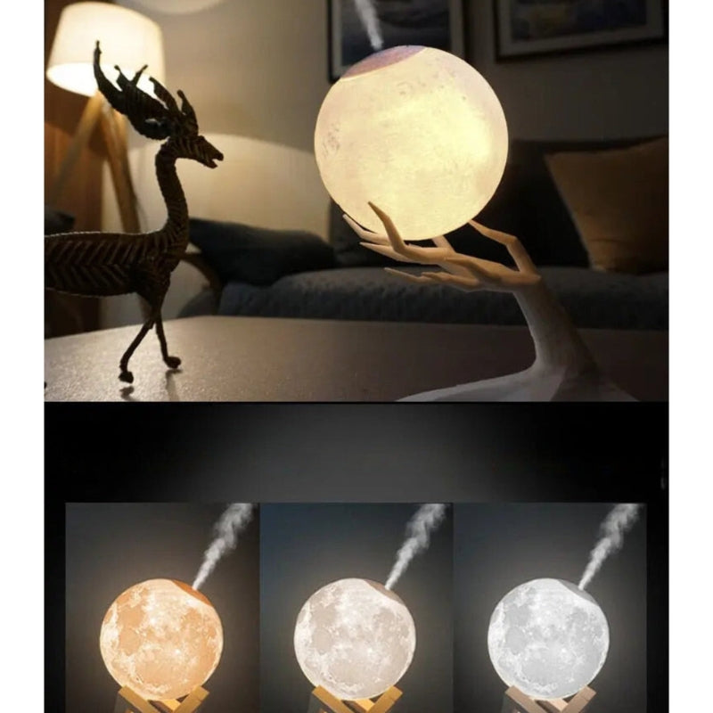 MistLume - Lampe rechargeable et humidificateur