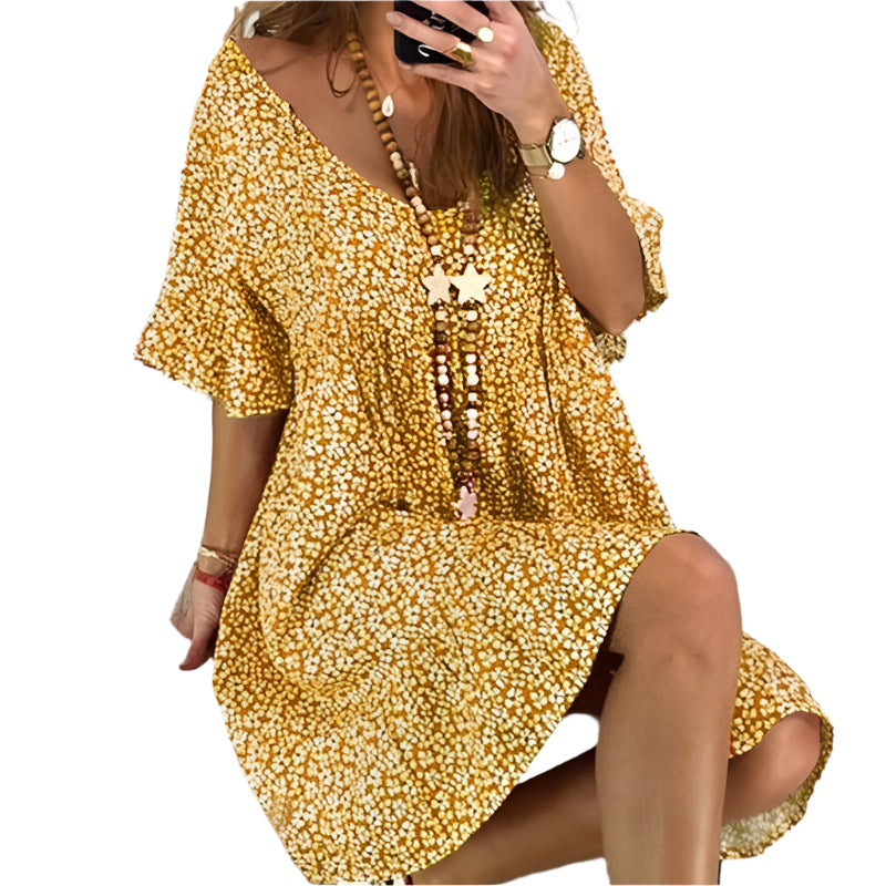 Dolly - Robe d'été à manches mi-longues