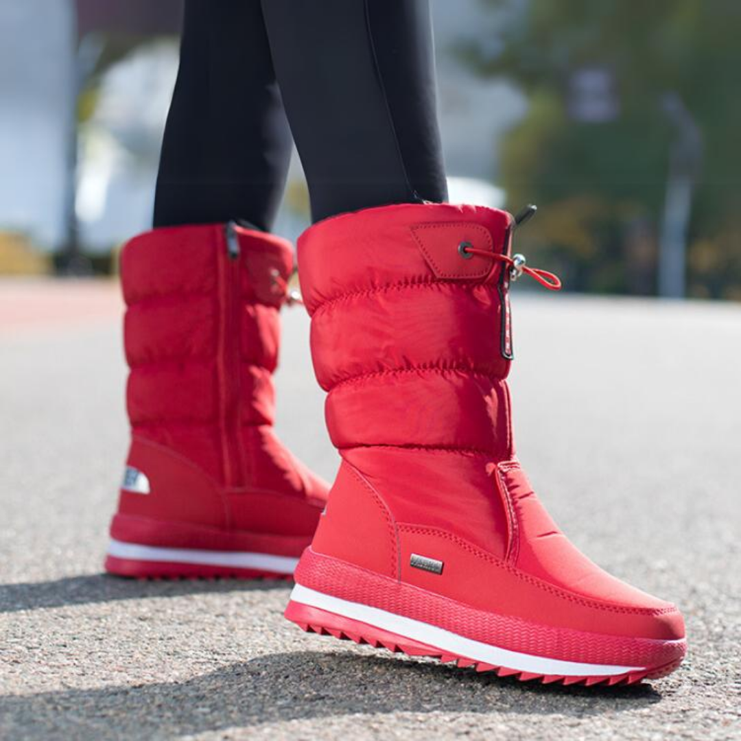 Bottes imperméables Freja Skridsikre avec zip latéral