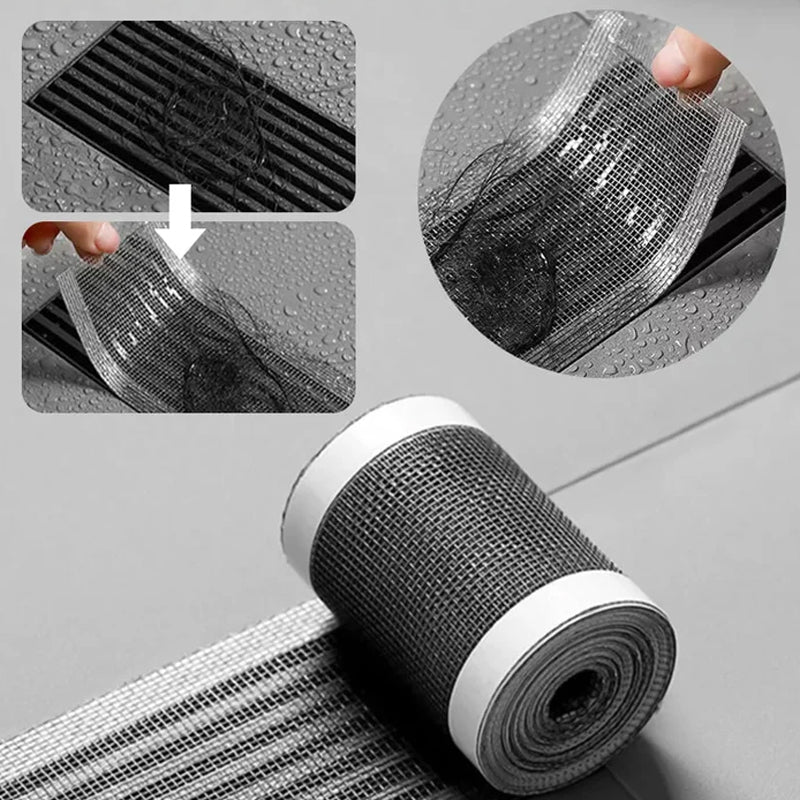 Drains de sol - Bande de capture de cheveux pour douche