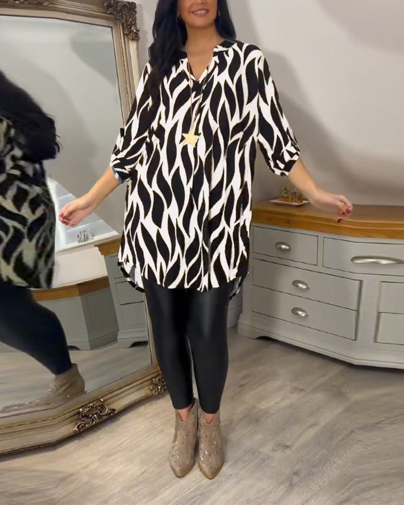 Blouse décontractée Elise en tissu léger