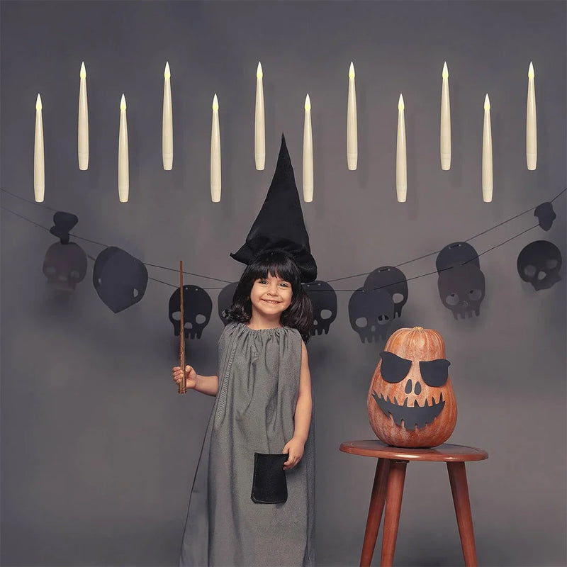 LumoFlame Bougie LED Suspendue - Éclairage Magique pour Votre Maison