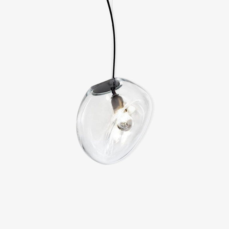 Dråbelux Élégante Lampe Pendante en Verre – Éclairage de Plafond Stylé avec Lumière Douce