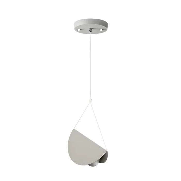 Lampe pendante plissée minimaliste