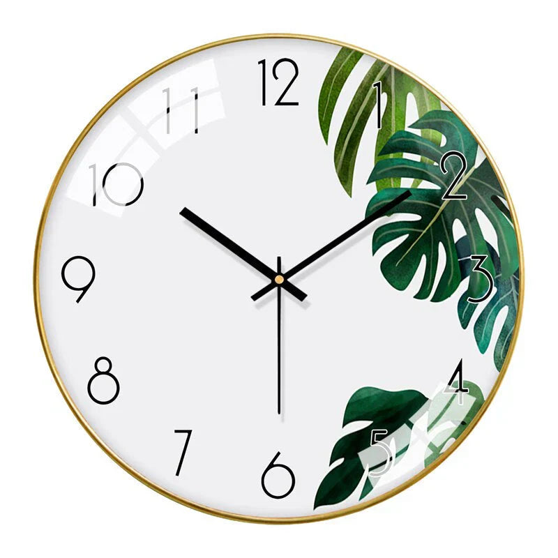 Montre murale silencieuse Skandora – Montre moderne minimaliste pour un intérieur nordique