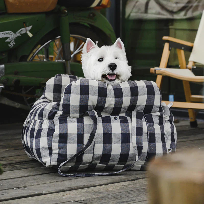 PawHaven - Lit pour chien doux et sécurisé avec base antidérapante