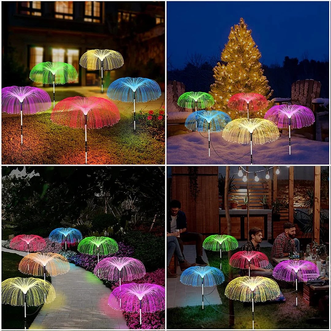 GlowNest – Bande lumineuse LED étanche avec feux d'artifice