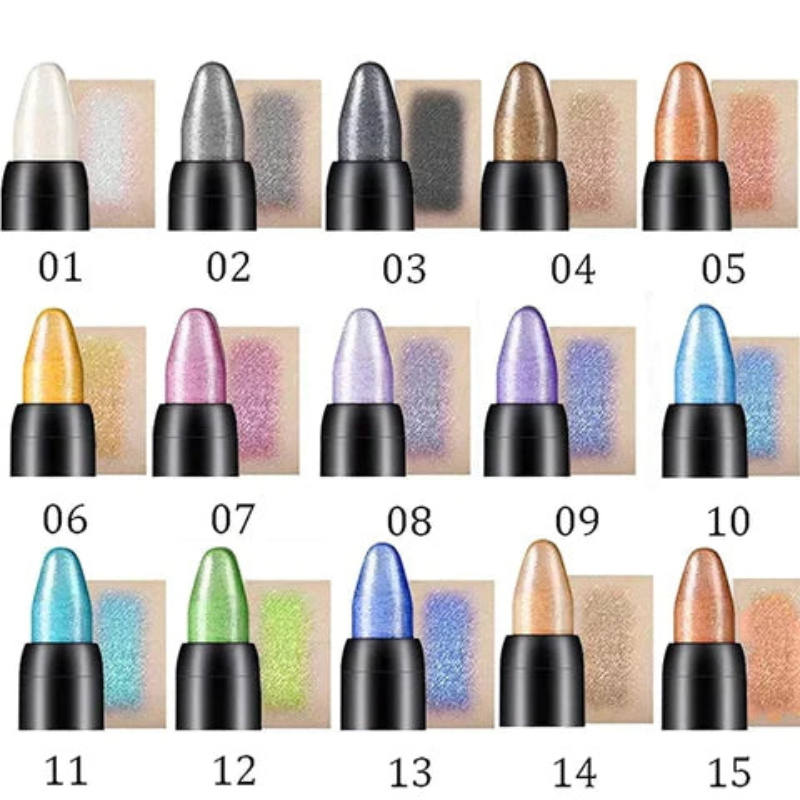 Crayons à paupières Præcisions Linea avec base et effet superposé