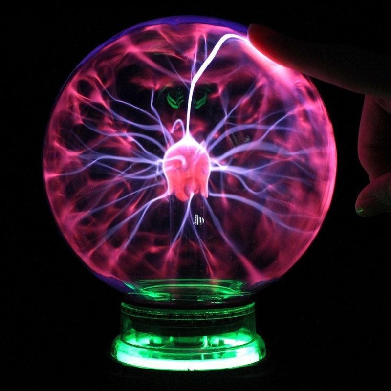 ElectroGlow - Boule plasma interactive avec des streamers vifs